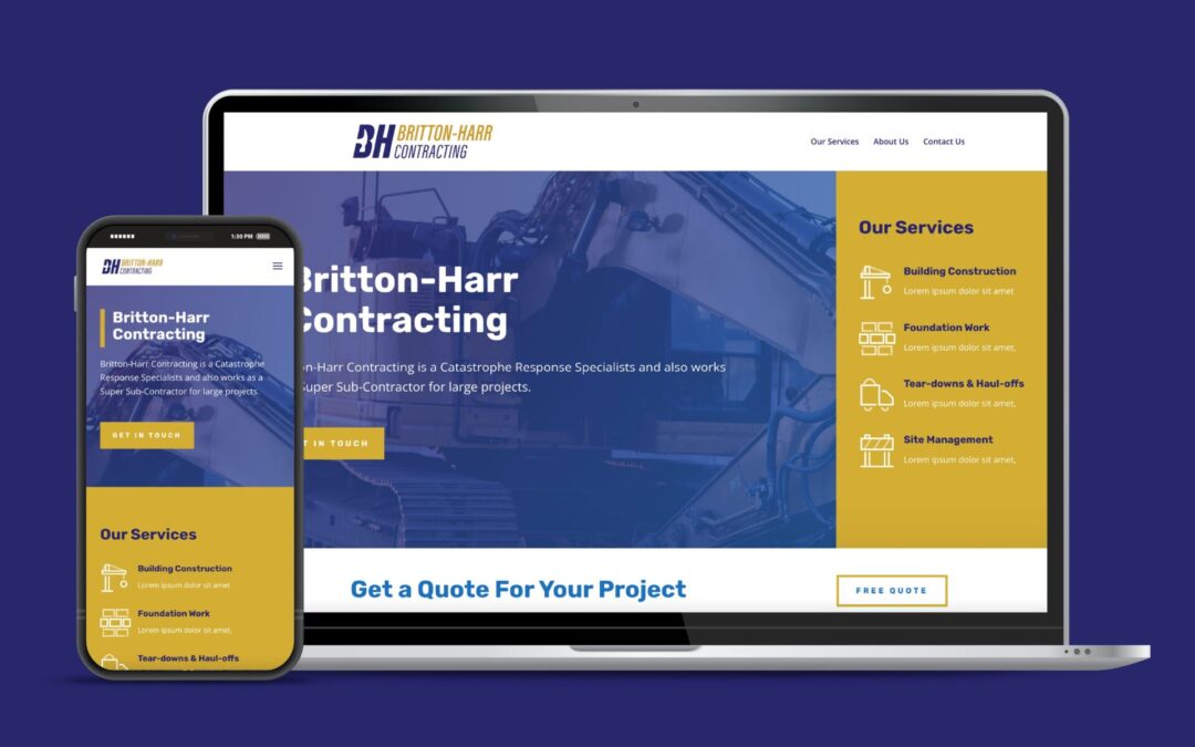 Britton-Harr Contracting Website