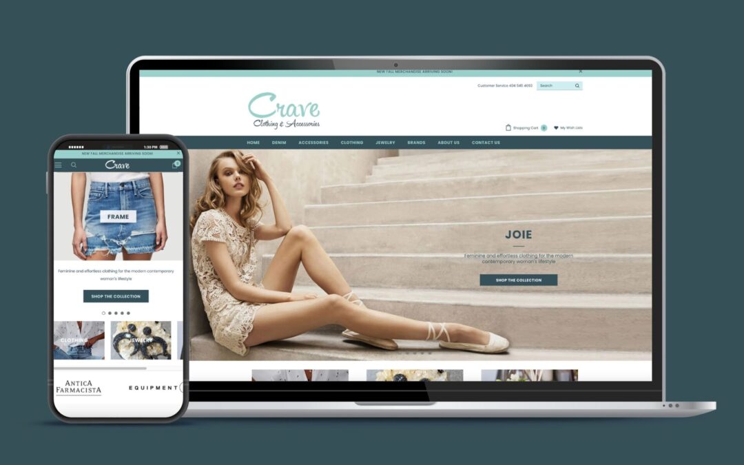 Crave Boutique Website