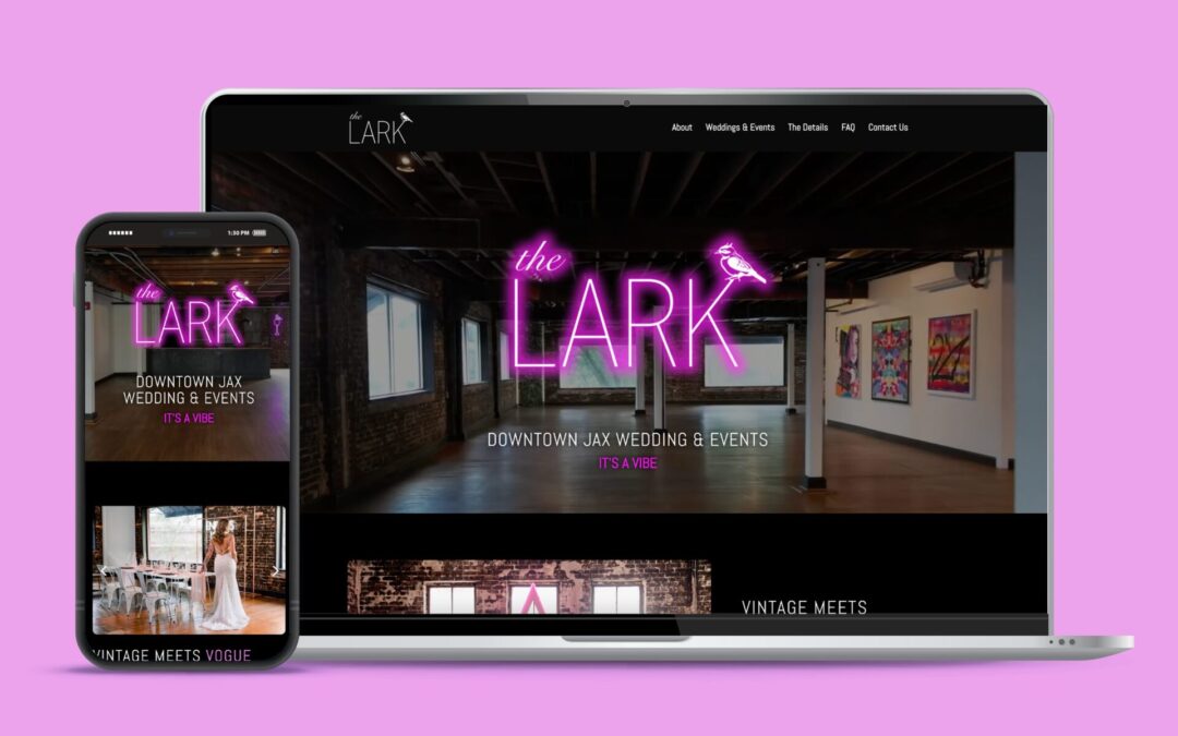 The Lark Jax Website