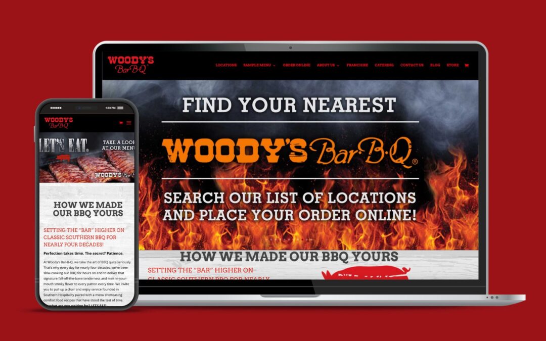 Woodys Bar-B-Q Website