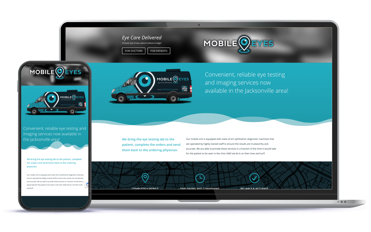 Mobile Eyes Website